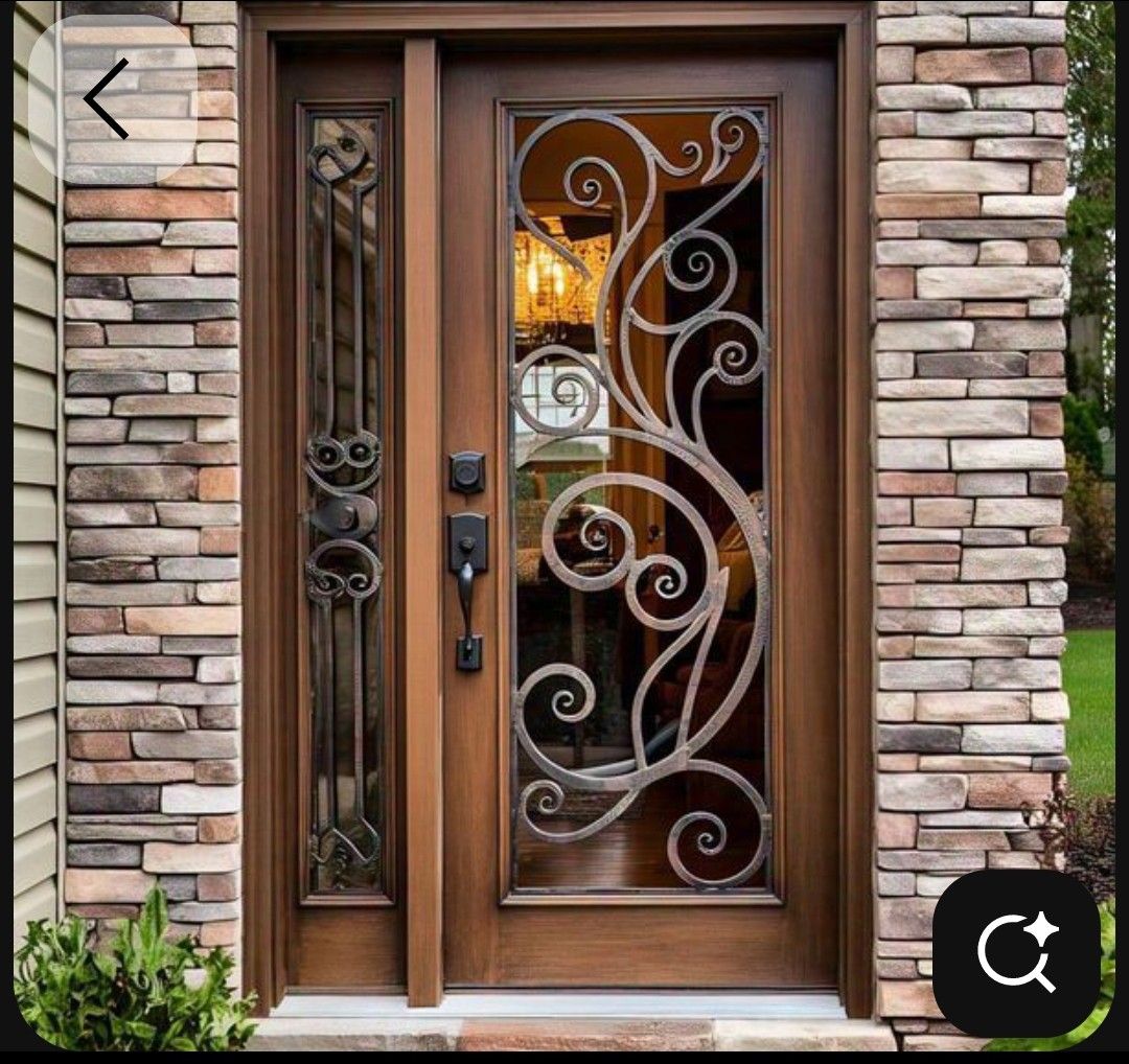 Çift kanat bina kapısı modeli BN-004